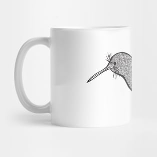 Kiwi Bird Ink Art Drawing Mug